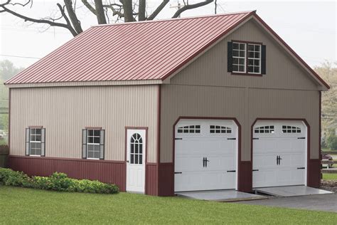 prefab metal garage plans